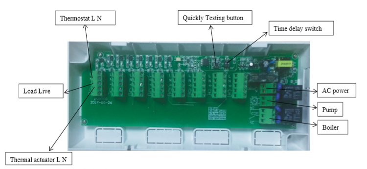 Контроллер теплых полов Beok CCT-10 с AliExpress для зонального отопления