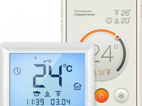 Обзор моделей терморегуляторов с WiFi и облачным сервисом.